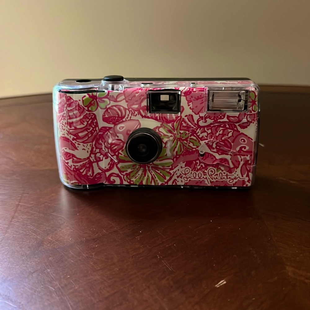 Lilly Pulitzer disposable camera